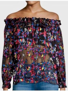 Saloni Blouse Off the Shoulder